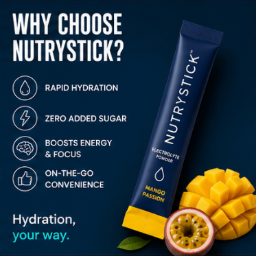 NUTRYSTICK™ |  30 Premium Electrolyte Powder Sticks